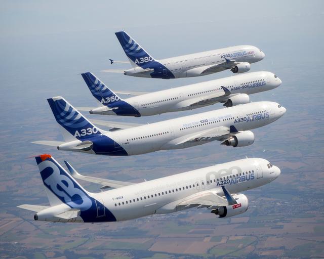 Airbus-Family-formation-flight Airbus-Family-formation-flight